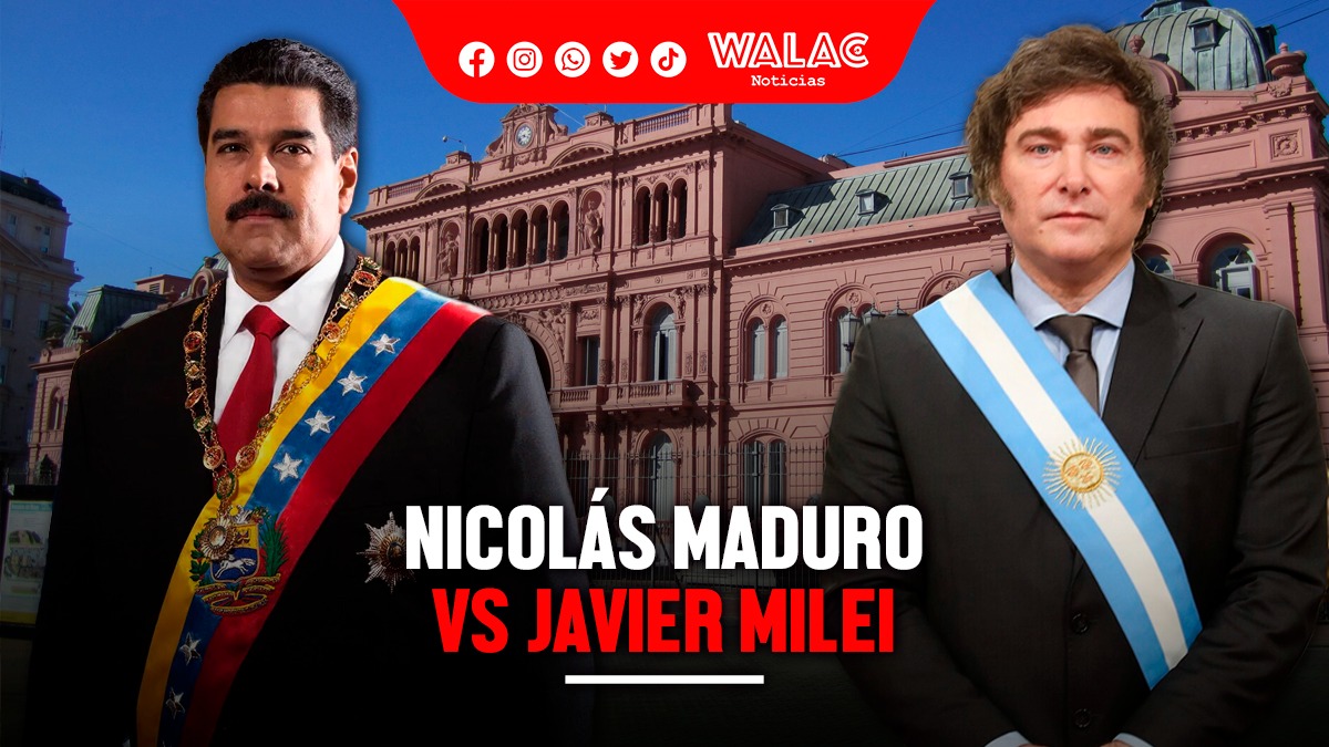 Nicolás Maduro vs Javier Milei mandatarios se lanzan fuertes calificativos