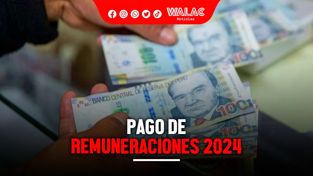 Pago de remuneraciones 2024 conoce el cronograma oficial dado por el Gobierno peruano