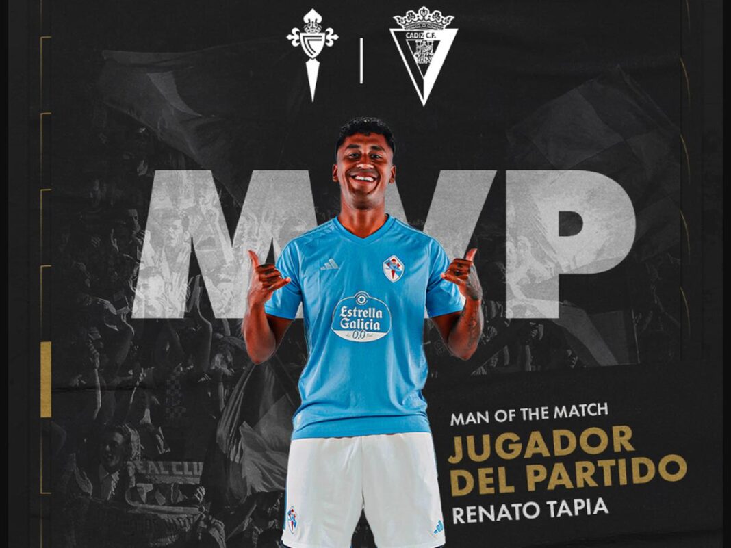 Renato Tapia MVP casi marca un golazo de tiro libre