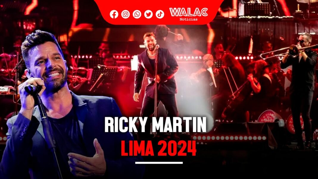 Ricky Martin Lima 2024 LINK entradas para su show sinfónico