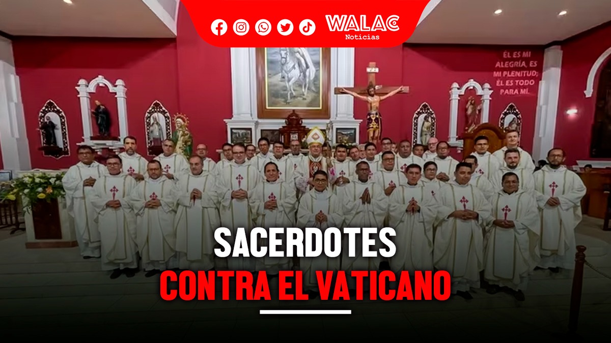 Sacerdotes contra el Vaticano declaran desacato y solicitan al Papa Francisco revocar bendición a parejas homosexuales