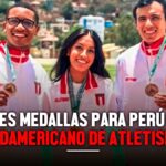 Tres medallas para Perú en Sudamericano de atletismo