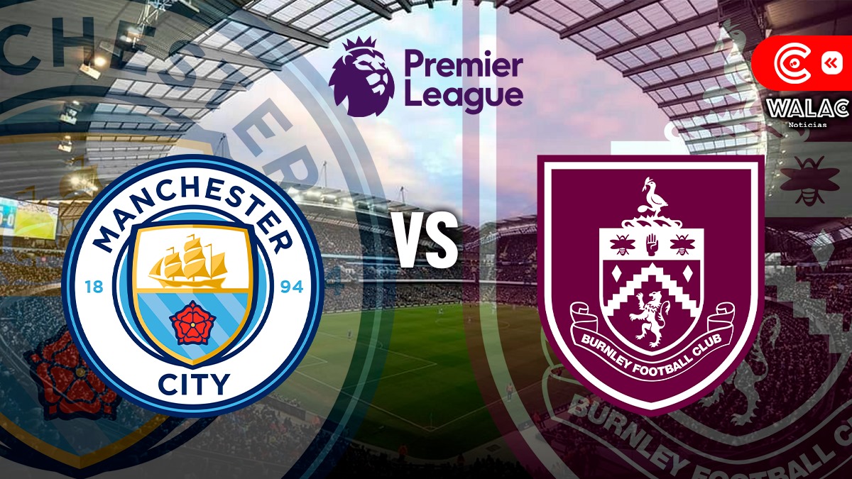 Ver EN VIVO Manchester City vs Burnley por la fecha 22 de la Premier League