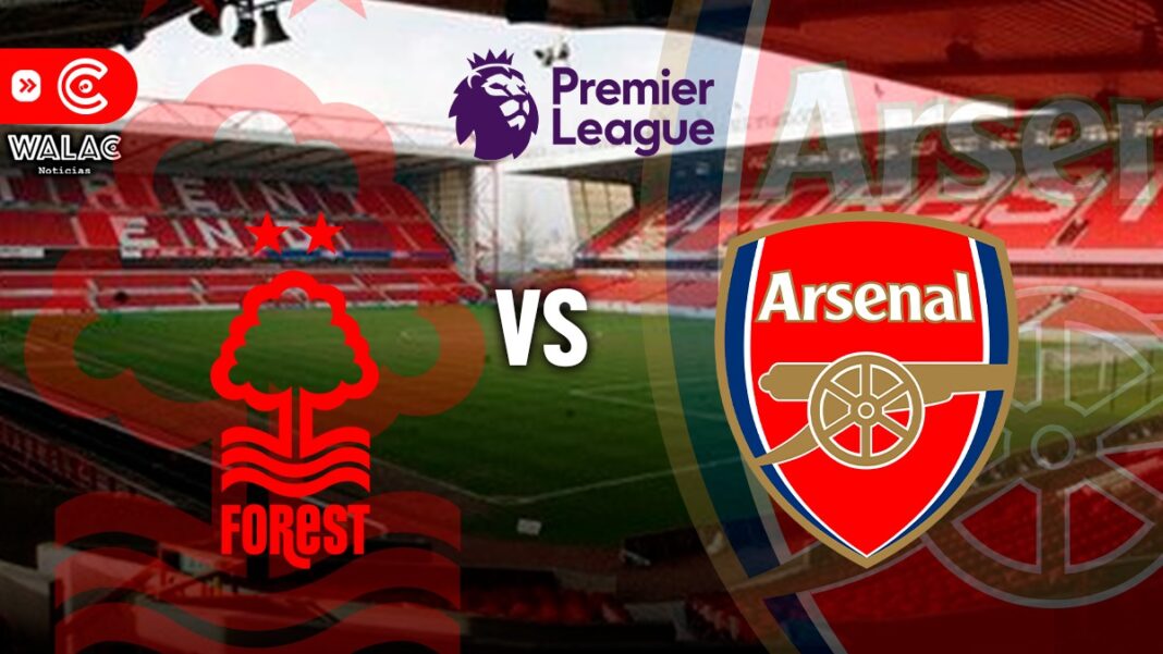 Ver EN VIVO Nottingham Forest vs Arsenal por la fecha 22 de la Premier League