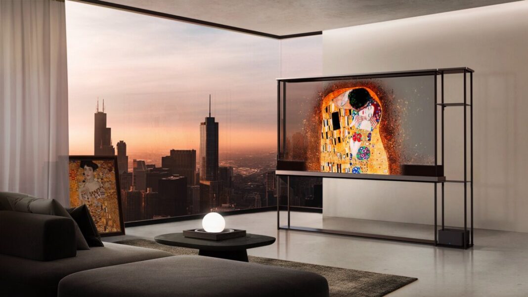 LG lanza el primer televisor OLED transparente e inalámbrico del mundo