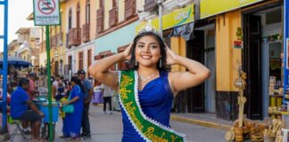 Jazmín Rivas, embajadora de la bandera verde, ansía convertirse en la reina del Carnaval Cataquense 2024