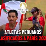 Atletas peruanos clasificados a Paris 2024