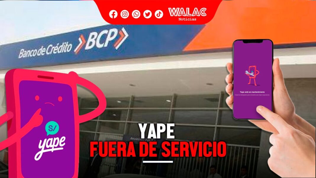 Yape fuera de servicio: ¿qué día dejará de funcionar la app tras el anuncio del BCP?