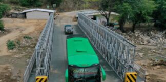 MTC culmina instalación de puente modular Caracucho en la sierra piurana.