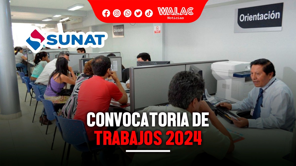 sunat convocatoria enero 2024