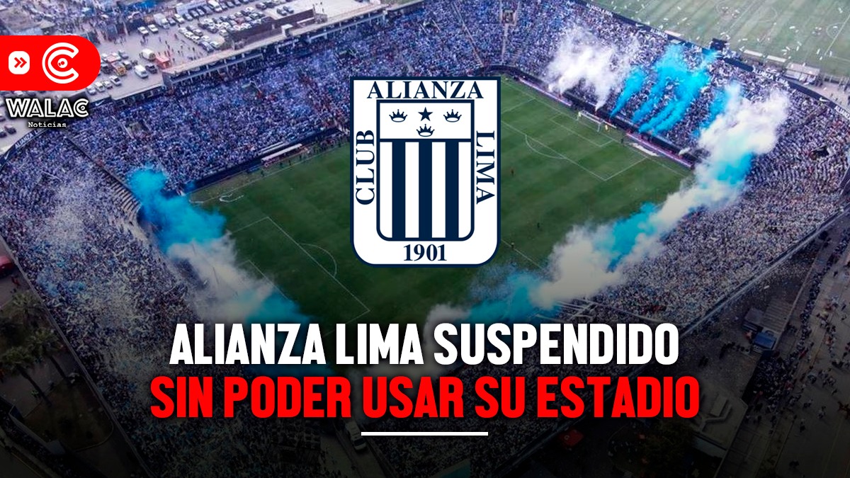 ¡Alianza Lima suspendido!