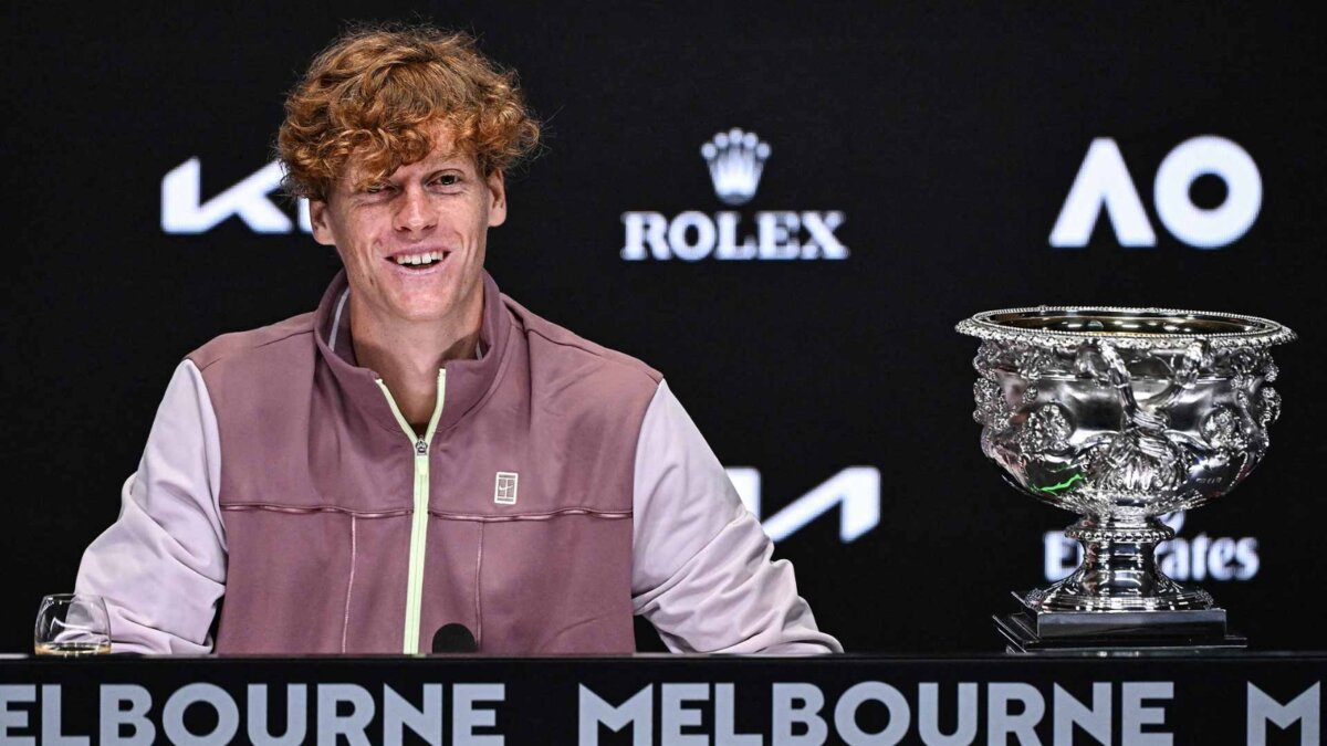 ¡Jannik Sinner histórico! El italiano venció a Medvédev y es ganador del Australian Open 2024