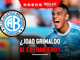 ¿Joao Grimaldo al extranjero Oferta millonaria del Belgrano de Argentina