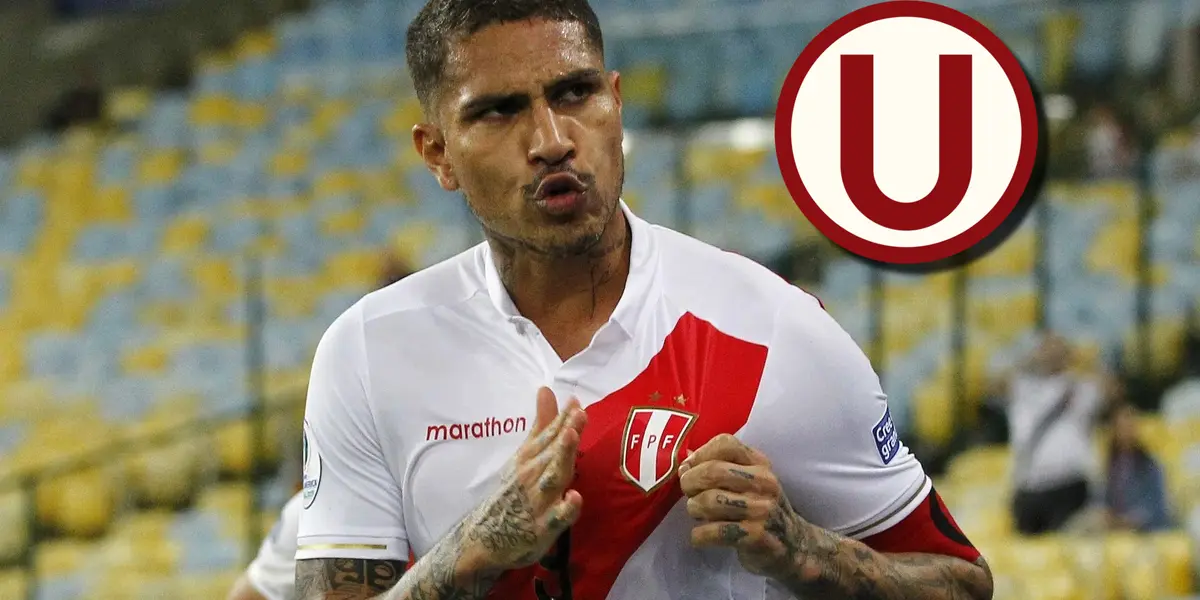 ¿Paolo Guerrero a Universitario Este es el futuro del depredador