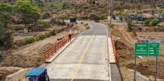 Inauguran puente La Huaquilla para beneficiar a más de 15 mil personas en Morropón