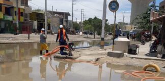 Alcalde de Paita pide una solución inmediata por colapso de desagües