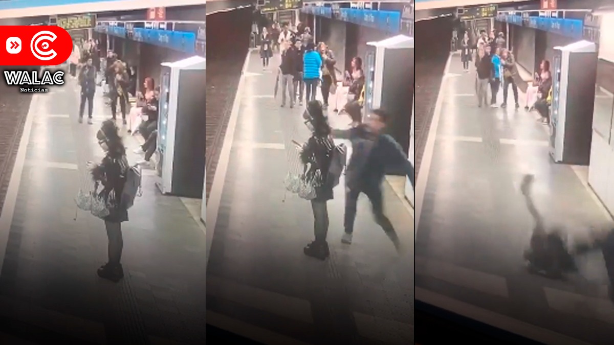 Agresión en el metro de Barcelona sujeto atacaba solo a mujeres