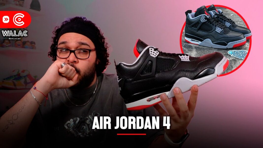 Air Jordan 4 Bred Reimagined ¿cuándo se estrenan y dónde comprarlas LINK DE COMPRA