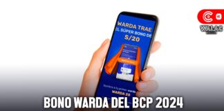 Bono Warda del BCP 2024