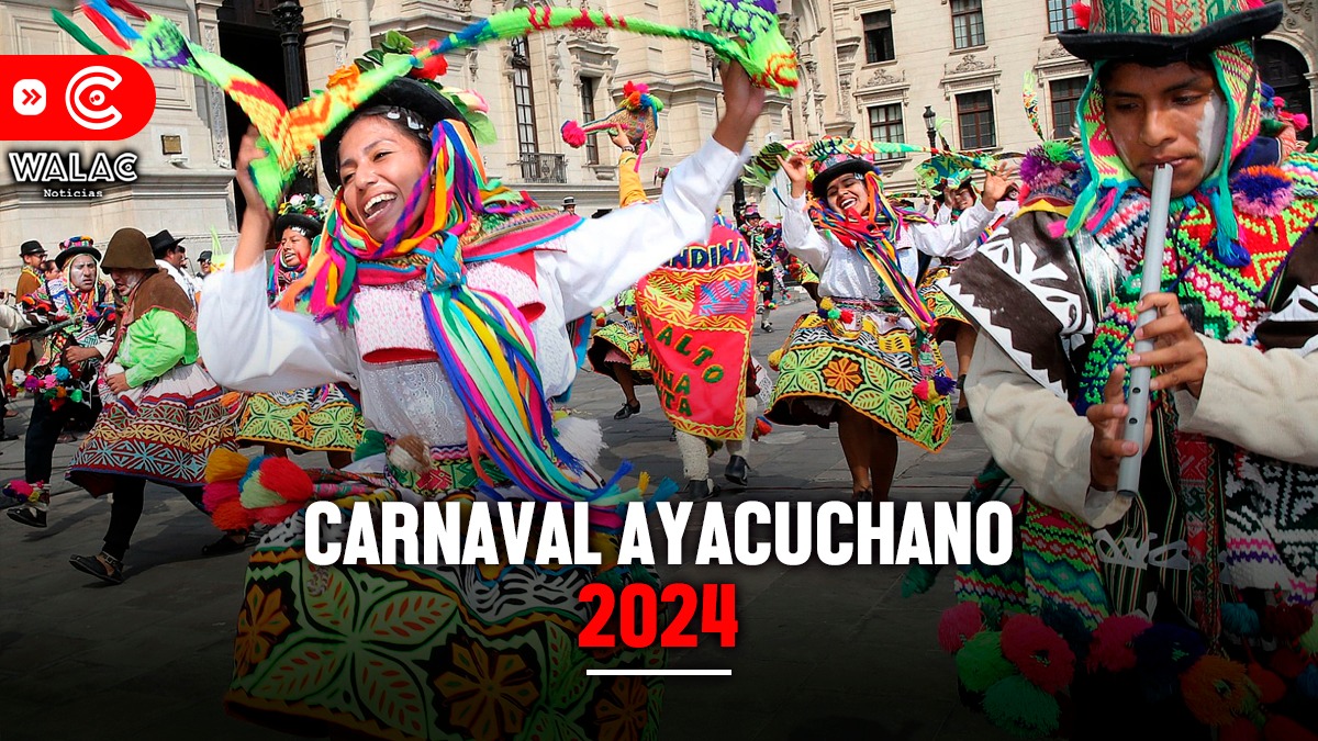 Conoce el cronograma del Carnaval Ayacuchano 2024