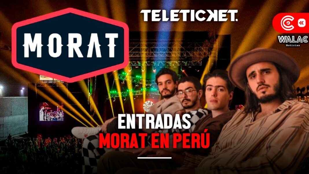 Entradas Morat en Perú 2024: todos los detalles de su venta en Teleticket