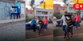 PNP captura a presuntos extorsionadores de Doña Peta