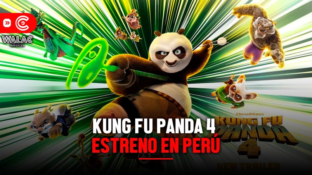 ¿Cuándo se estrena Kung Fu Panda 4 en Perú?