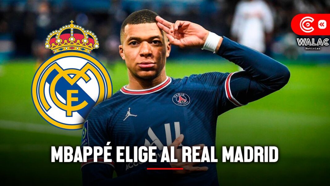 Mbappé elige al Real Madrid poco a poco se vuelve merengue