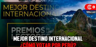 Mejor Destino Internacional: ¿cómo votar por Perú?