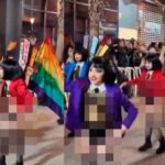 Niños en lencería y banderas LGTBI causa polémica en redes sociales