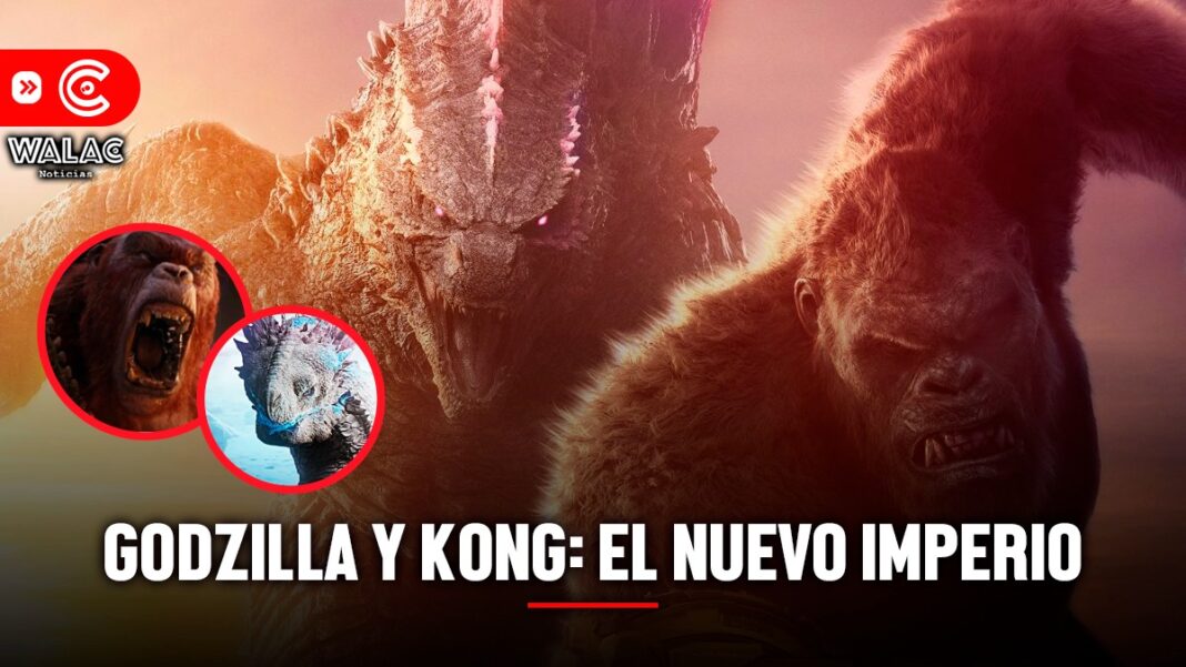 "Godzilla y Kong: El nuevo imperio": tráiler, fecha de estreno, reparto