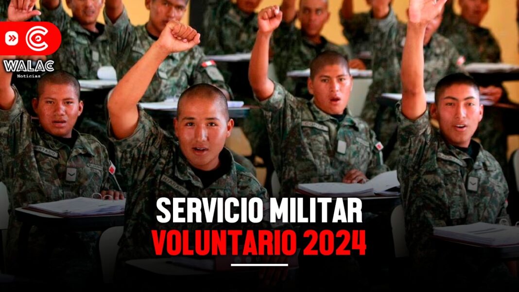Servicio Militar Voluntario 2024 requisitos y fechas de inscripción