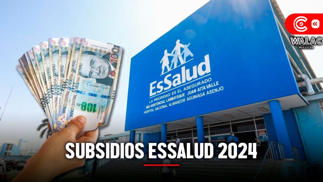 Subisidios EsSalud 2024 requisitos y cómo acceder a estos beneficios