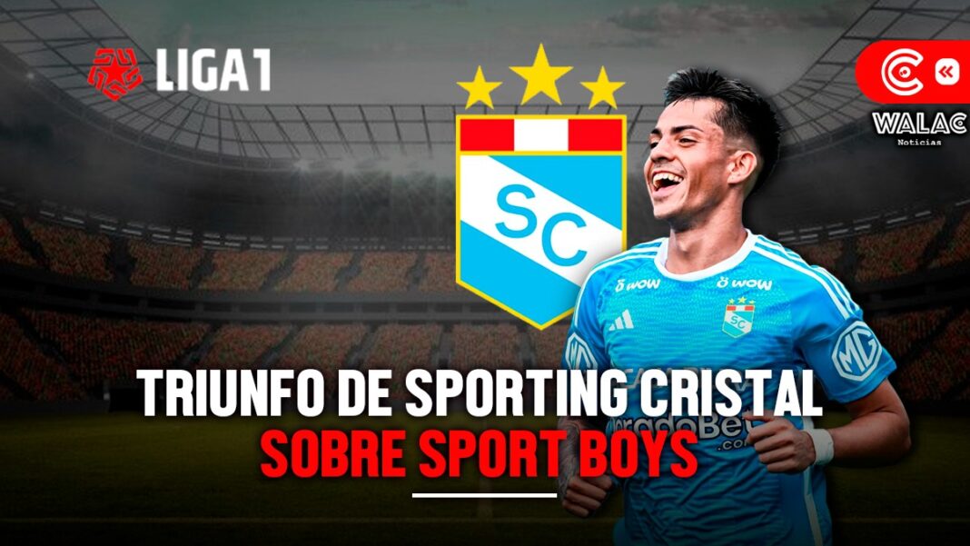 Sporting Cristal venció 3-1 a Sport Boys por la segunda fecha del Apertura
