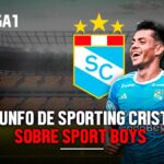 Sporting Cristal venció 3-1 a Sport Boys por la segunda fecha del Apertura