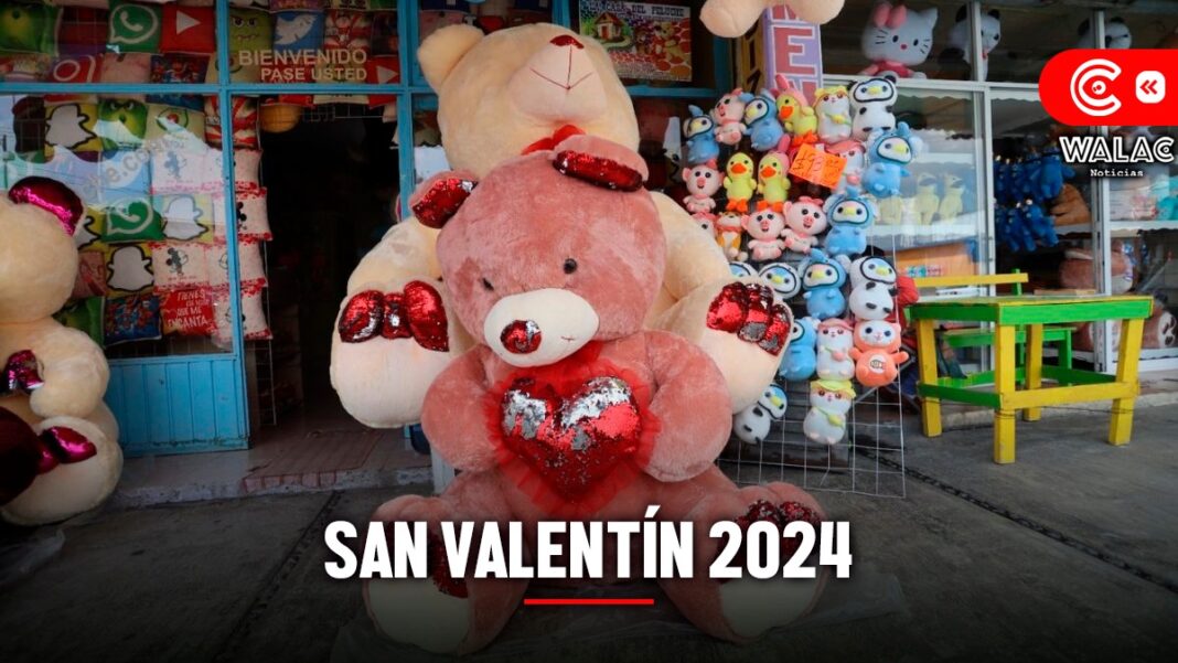 Precio de los osos de peluche gigantes en Perú por San Valentín 2024