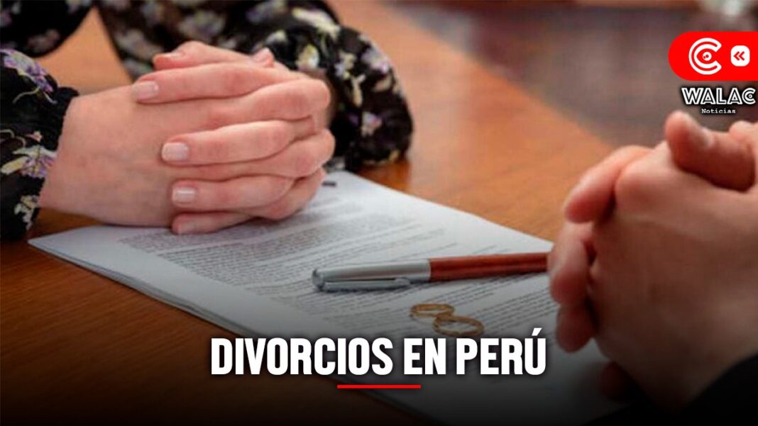 Divorcios en Perú: reportan tendencia al alza desde el 2021