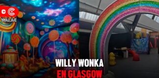 Willy Wonka en Glasgow desastre, caos, padres furiosos y niños llorando