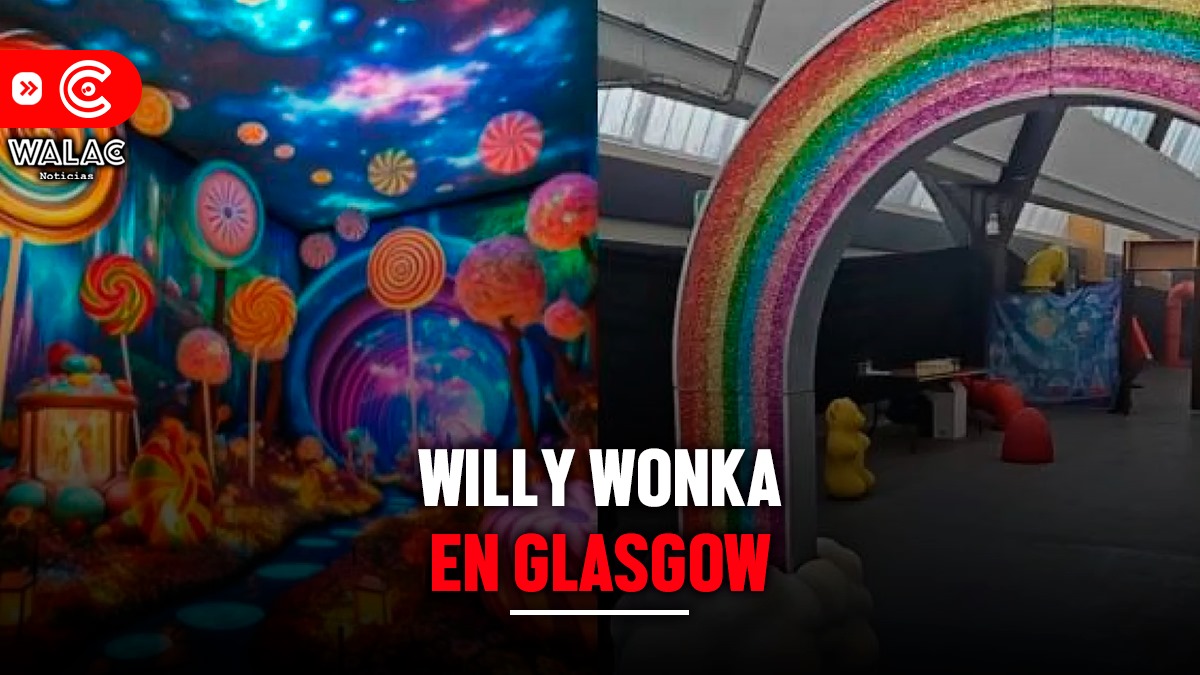 Willy Wonka en Glasgow desastre, caos, padres furiosos y niños llorando