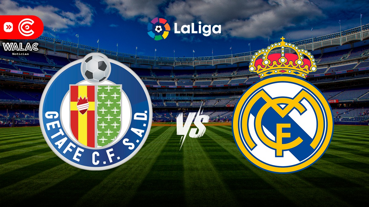 Ver Getafe vs Real Madrid EN VIVO: canal, hora, alineaciones y cómo llegan