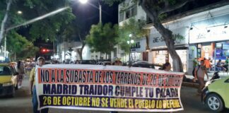 Veintiséis de Octubre: Convocan a plantón en contra de la subasta de 200 terrenos del distrito