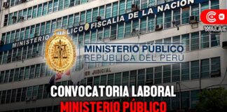 Convocatoria laboral el Ministerio Público ofrece puestos con salarios superiores a S 6.000