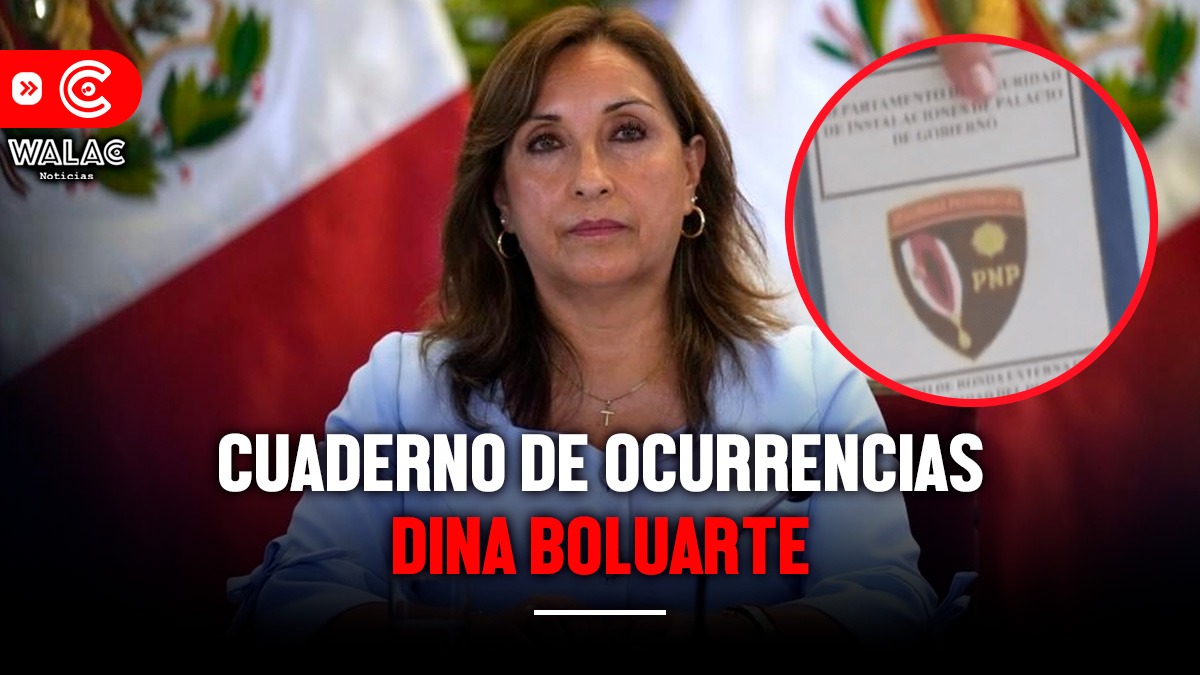 Cuaderno de ocurrencias de Dina Boluarte desaperece de su casa pese a tener seguridad