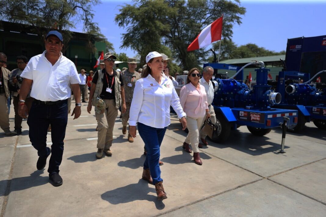 Presidenta Dina Boluarte llegaría a Piura en medio de protestas. Foto: Internet.