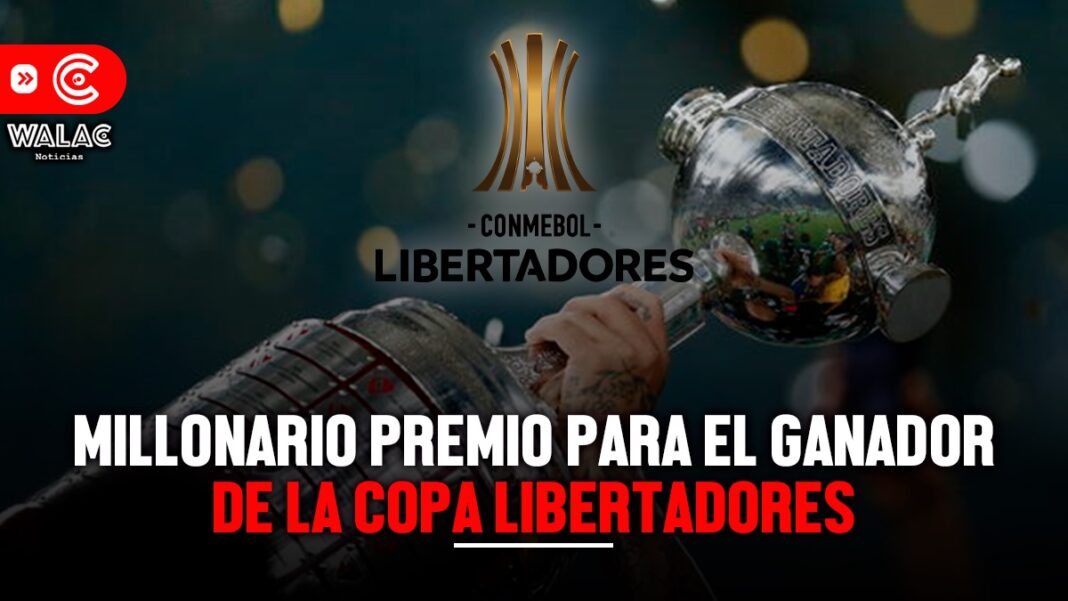 Descubre el millonario premio que se llevará el campeón de la Copa Libertadores 2024
