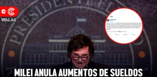 El presidente argentino, Javier Milei, anula aumento salarial para el personal jerárquico del Poder Ejecutivo