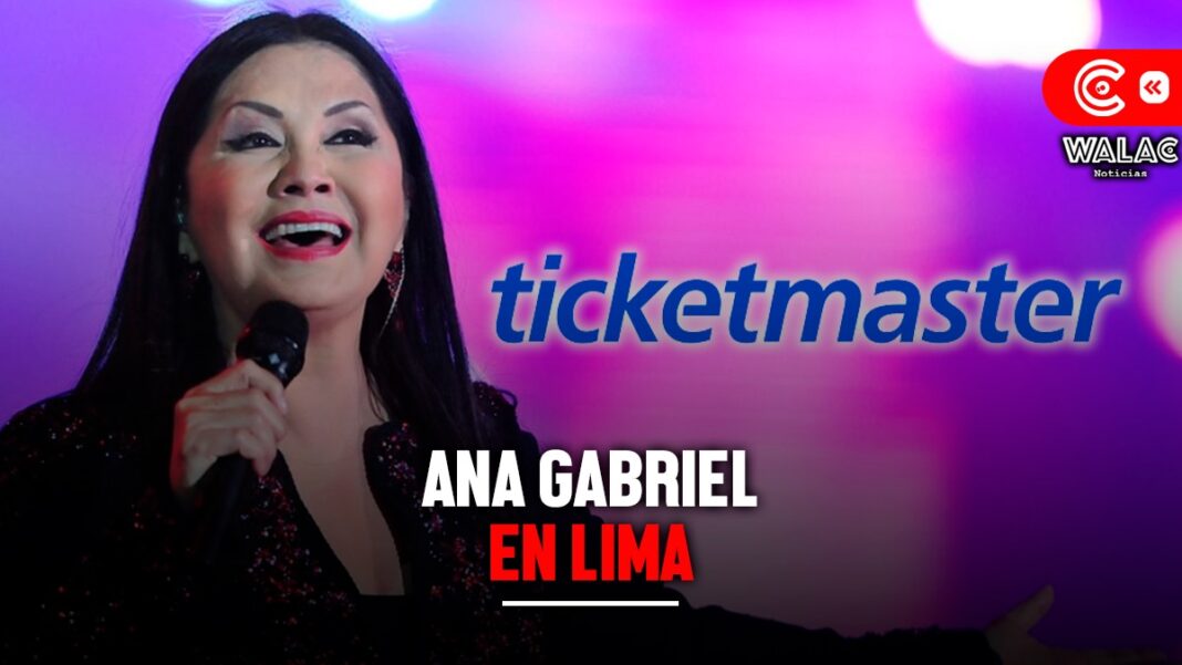 Entradas para concierto de Ana Gabriel en Lima 2024: precios y LINK