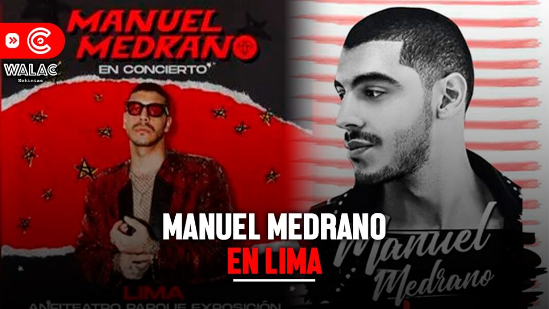 Entradas Manuel Medrano Lima 2024 todos los detalles sobre el esperado concierto