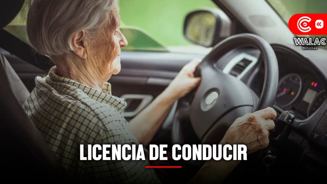 Hasta qué edad se puede sacar la licencia de conducir, según el MTC