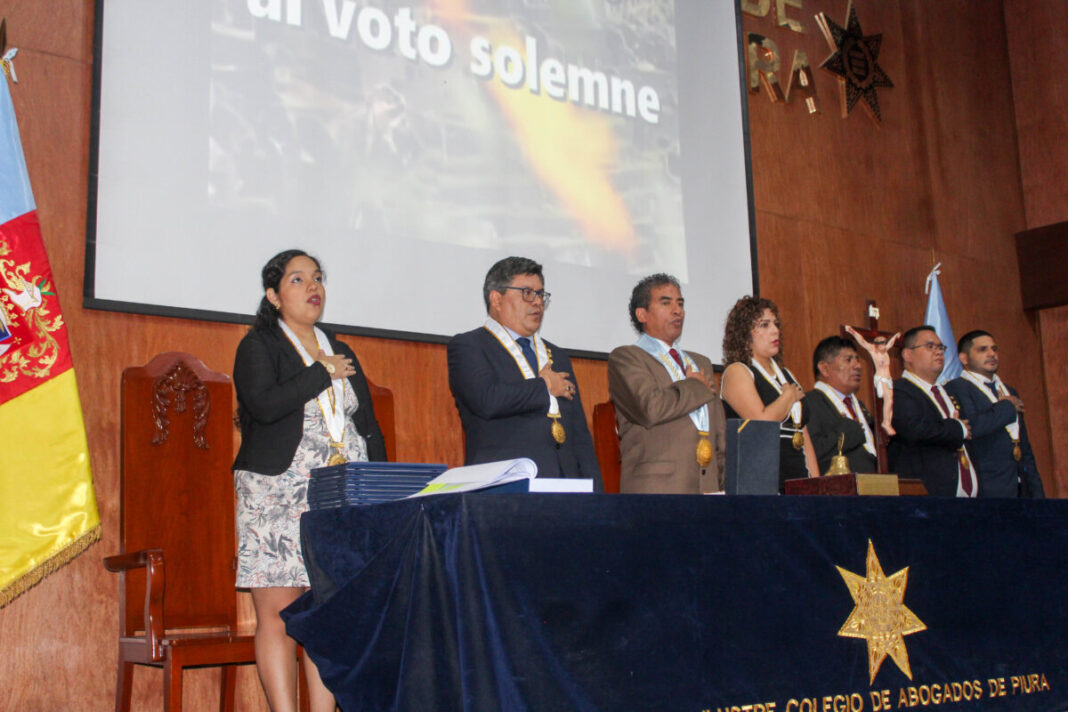 Ceremonia de incorporación de árbitros al Centro de Arbitraje del Ilustre Colegio de Abogados de Piura